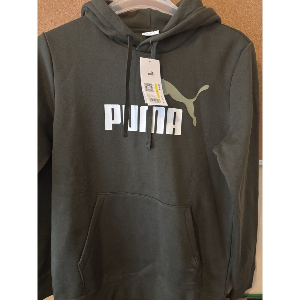 Men’s Puma Olive Green Sweatshirt Medium NWT